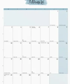Väggkalender 2025 Life Organizer