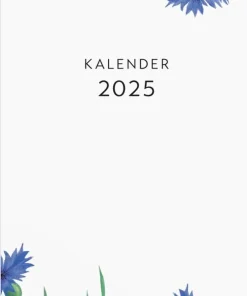 Väggkalender 2025 Lilla Blomsterkalendern