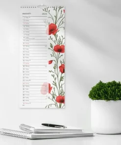 Väggkalender 2025 Lilla Blomsterkalendern