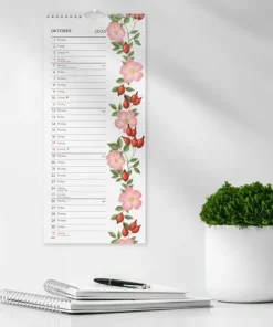 Väggkalender 2026 Lilla Blomsterkalendern