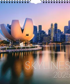 Väggkalender 2025 Skylines