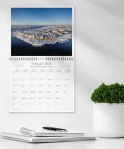 Väggkalender 2026 Stockholm