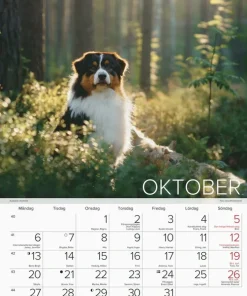 Väggkalender 2025 Stora Hundkalendern