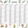 Väggkalender 2025 Stora Naturalmanackan