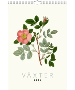 Väggkalender 2026 Växter