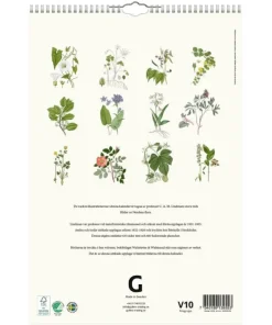 Väggkalender 2026 Växter