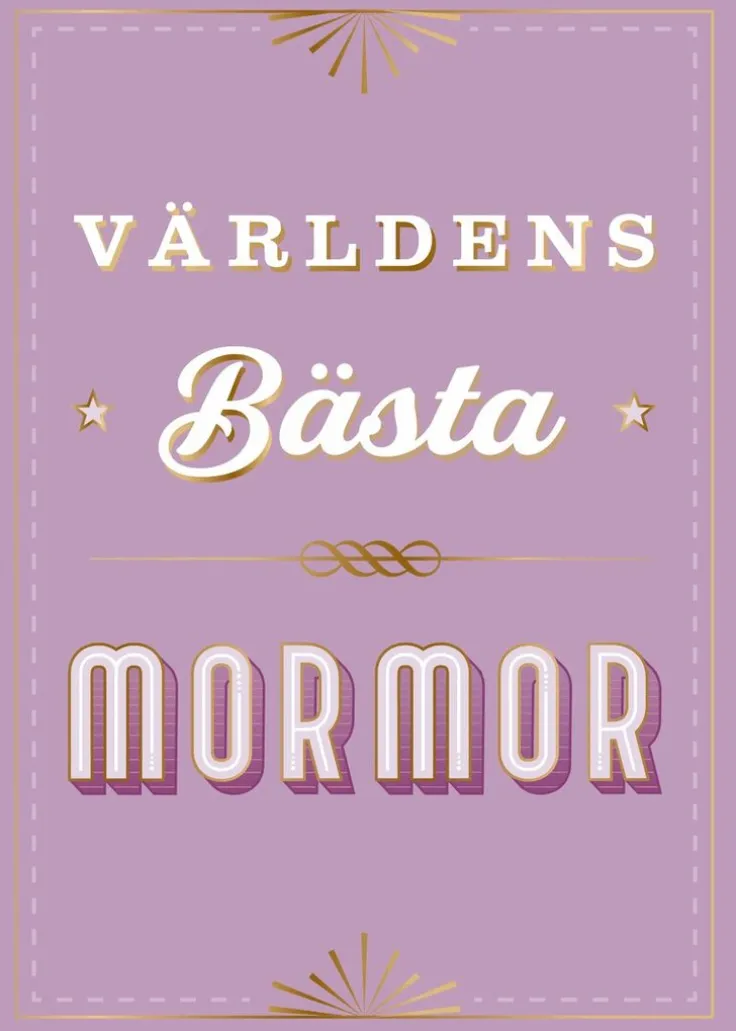 Världens bästa mormor